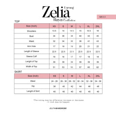 Kurung Zelia Dewasa